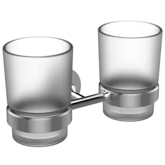 IDEAL STANDARD IOM - Zásobník na zubní kartáčky 184x87x96 mm v chromu #A9238AA - Chrome