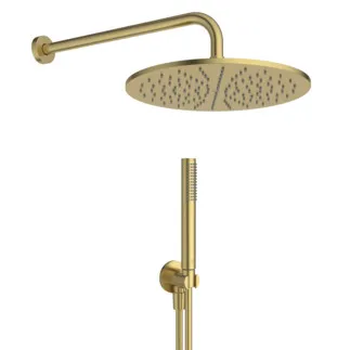 IDEAL STANDARD IDEALRAIN - Sprchový balíček v barvě broušeného zlata - PVD technologie #BD825A2 - Brushed Gold