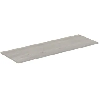 IDEAL STANDARD C.AIR - Umyvadlová deska 1304x442x18 mm v dekoru dub šedý / bílý mat #E1147PS - dekor dub šedý / bílý mat