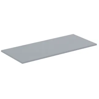 IDEAL STANDARD C.AIR - Umyvadlová deska 1004x442x18 mm ve světle šedé lesklé / bílé matné #E0851EQ - Světle šedá lesklá / bílá matná