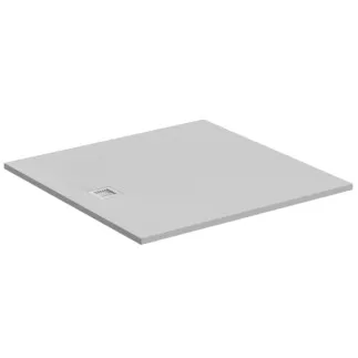 IDEAL STANDARD ULTRA FLAT S - Obdélníková sprchová vanička 1200x1200x30 mm v kararské bílé barvě, bez výsuvného odpadu - antibakteriální, protiskluzový povrch, bezbariérová, v souladu s DIN 18040, možnost řezání na míru, opravitelná, výška 30 mm #K8318FR - kararská bílá
