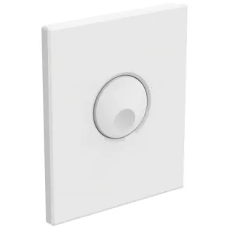 IDEAL STANDARD SEPTA PRO - Splachovací deska na pisoár 124x12x150 mm, mechanická v bílé barvě #R0139AC - Bílá