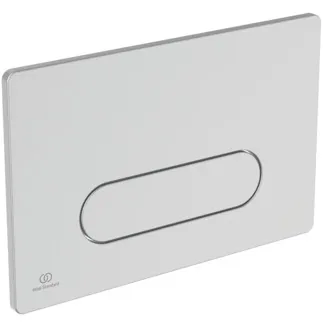 IDEAL STANDARD OLEAS - Mechanická splachovací deska 234x8,5x154 mm, mechanická, broušený chrom #R0126JG - matný chrom