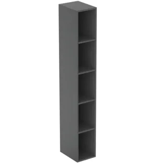 IDEAL STANDARD ADAPTO / STRADA II - Skříňka 250x341x1710 mm v antracitově matném laku - Předmontované, dřevo z udržitelných zdrojů #T4307Y2 - Antracitově matný povrch
