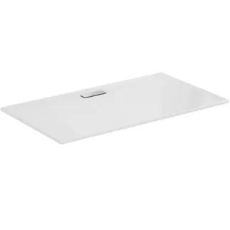 IDEAL STANDARD ULTRAFLAT NEW - Obdélníková sprchová vanička 1600x900x25 mm v lesklé bílé barvě, bez výsuvného odpadu - Odolná proti detergentům, světlu, bezbariérová, podle DIN 18040, vysoká 25 mm #T448501 - Bílá (Alpine)