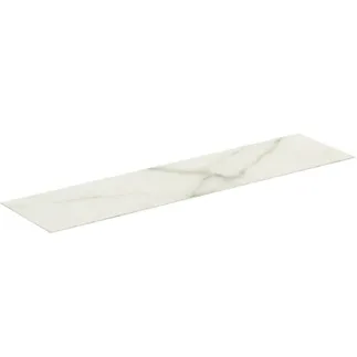 IDEAL STANDARD CONCA - Umyvadlová deska 1987x505x6 mm z mramoru calacatta #T4204DH - Marble Calacatta