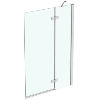 IDEAL STANDARD I.LIFE - Skříňka na vanu 1000x240x1505 mm ve stříbrném rámu, čiré sklo #T4886EO - Stříbrný rám, čiré sklo