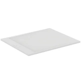 IDEAL STANDARD ULTRA FLAT S I.LIFE - Obdélníková sprchová vanička 1200x1000x30 mm v kararské bílé barvě - Antibakteriální, Protiskluzový povrch, Bezbariérová, v souladu s DIN 18040, Lze řezat na míru, Opravitelná, výška 30 mm #T5228FR - kararská bílá