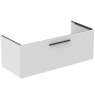 IDEAL STANDARD I.LIFE B - Toaletní stolek 1200x505x440 mm v bílé barvě, 1 zásuvka - SoftClosing, Předmontováno, Dřevo z udržitelných zdrojů #T5515DU - Bílá