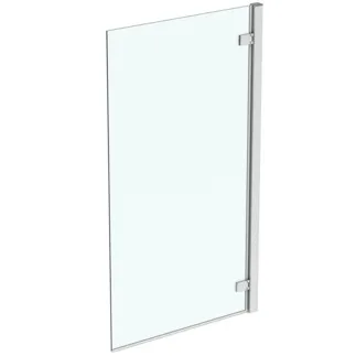 IDEAL STANDARD I.LIFE - Skříňka na vanu 815x40x1505 mm ve stříbrném rámu, čiré sklo #T4884EO - Stříbrný rám, čiré sklo