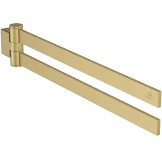 IDEAL STANDARD CONCA - Držák na ručníky 25x447x79 mm v barvě kartáčovaného zlata - PVD technologie #T5395A2 - Brushed Gold