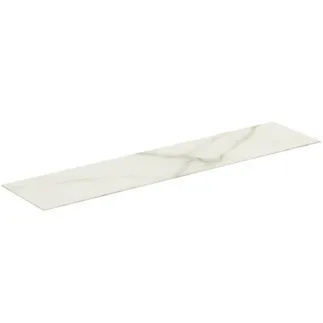 IDEAL STANDARD CONCA - Vanity top 1585x373x6 mm z mramoru calacatta #T4348DH - Marble Calacatta