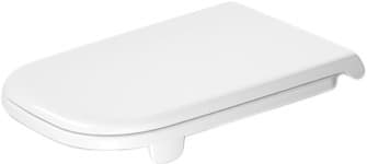 DURAVIT Sedátko pro WC Vital 006041 Design by sieger design #0060410000 - Barva 00, Bílá Vysoký lesk, Barva závěsů: Nerez 361 x 485 mm
