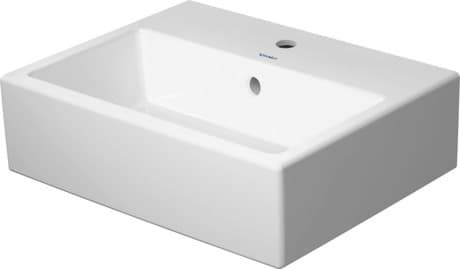 DURAVIT Umývátko 072445 Design by Duravit #07244500601 - p Barva 00, Bílá Vysoký lesk, Počet míst pro mytí: 1 Uprostřed, Počet otvorů pro armaturu na jednom umyvadle: 1 Uprostřed 450 x 350 mm