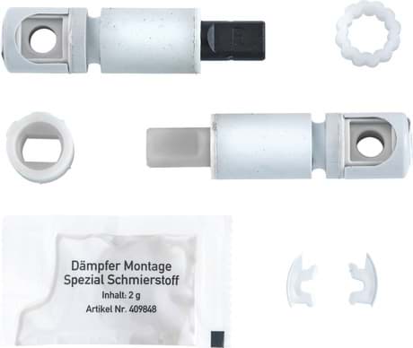 DURAVIT Tlumič 100450 #1004500000 - barva 00, náhradní díl WC sedátka
