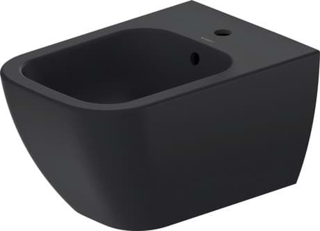 DURAVIT Závěsný bidet 225815 Design by sieger design #2258151300 - Barva 00, Bílá Vysoký lesk, Počet otvorů pro armaturu na jednom umyvadle: 1 365 x 540 mm
