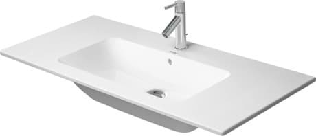 DURAVIT ME by Starck umyvadlo nábytkové 103x49cm #23361000601 - bílá/WonderGliss