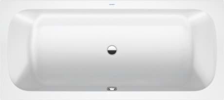 DURAVIT Vana 700614 Design by Studio F. A. Porsche #700614000000000 - Barva 00, Bílá 1800 x 800 mm