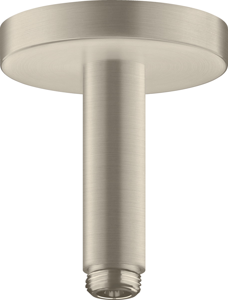 HANSGROHE AXOR ShowerSolutions Přívod od stropu 100 mm #26432820 - kartáčovaný nikl