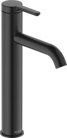 DURAVIT Páková umyvadlová baterie L FreshStart a MinusFlow C11033002 Design by Kurt Merki Jr. #C11033002046 - Barva 10, Chrom 166 x 40 mm