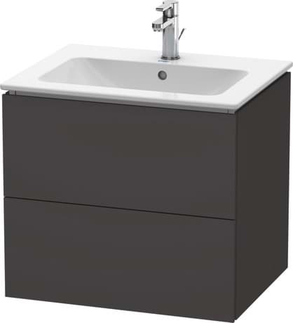 DURAVIT Závěsná skříňka pod umyvadlo LC6240 Design by Christian Werner #LC624001212 - Barva M07, Beton šedá Matná Dekor 620 x 481 mm