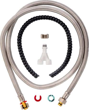 DURAVIT Připojovací set 100731 #1007310000 - Barva 00, Standardní zboží bidetové klozety 220 mm