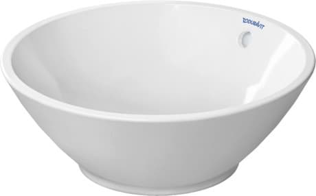 DURAVIT Umyvadlová mísa Bacino 032542 #0325420000 - • Barva 00, Bílá Vysoký lesk, Počet míst pro mytí: 1 Uprostřed Ø 420 mm