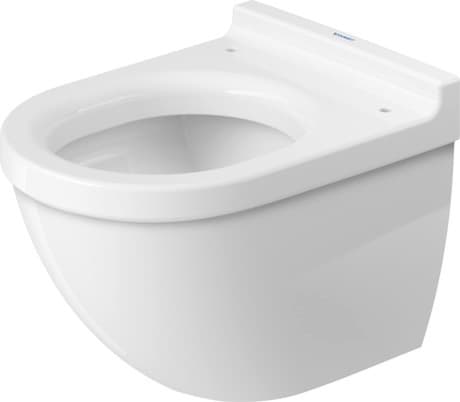 DURAVIT Závěsný klozet 222709 Design by Philippe Starck #22270900001 - © Barva 00, Bílá Vysoký lesk, Množství vody na splachování: 4,5 l 375 x 485 mm