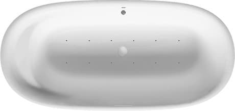 DURAVIT Cape Cod vířivá vana volně stojící, ovál, 1855x885mm #760330000AS0000 - bílá mat
