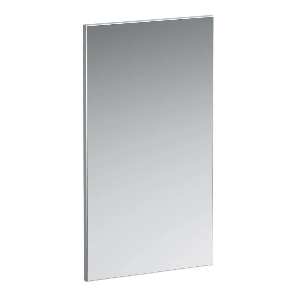 LAUFEN FRAME 25 Zrcadlo v hliníkovém rámu, bez osvětlení 450 x 25 x 825 mm #H4474009004501 - 144 - Zrcadlo