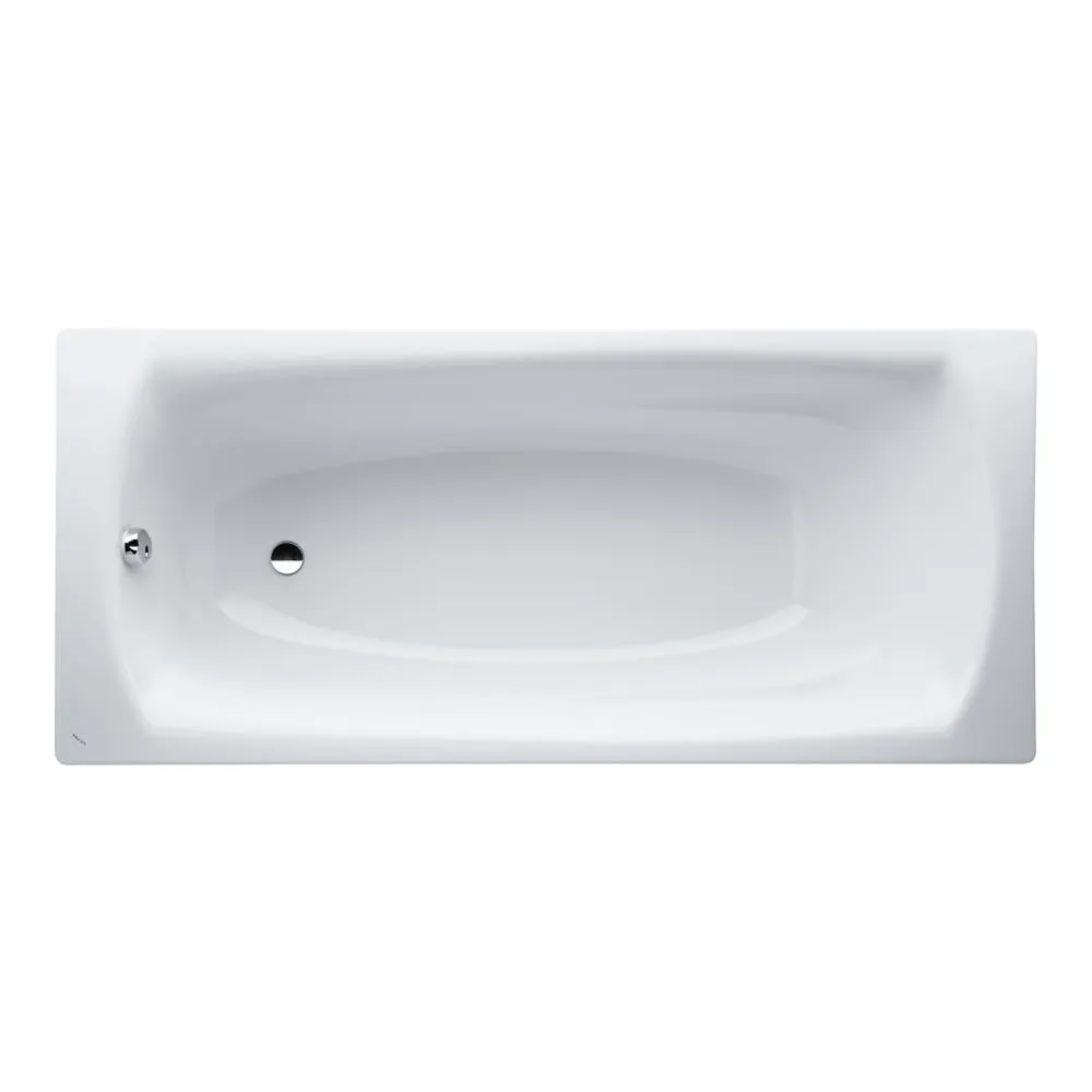 LAUFEN PALLADIUM Ocelová vana, tloušťka 3 mm, s protihlukovou izolací 1800 x 800 x 430 mm #H2251000000401 - 000 - Bílá