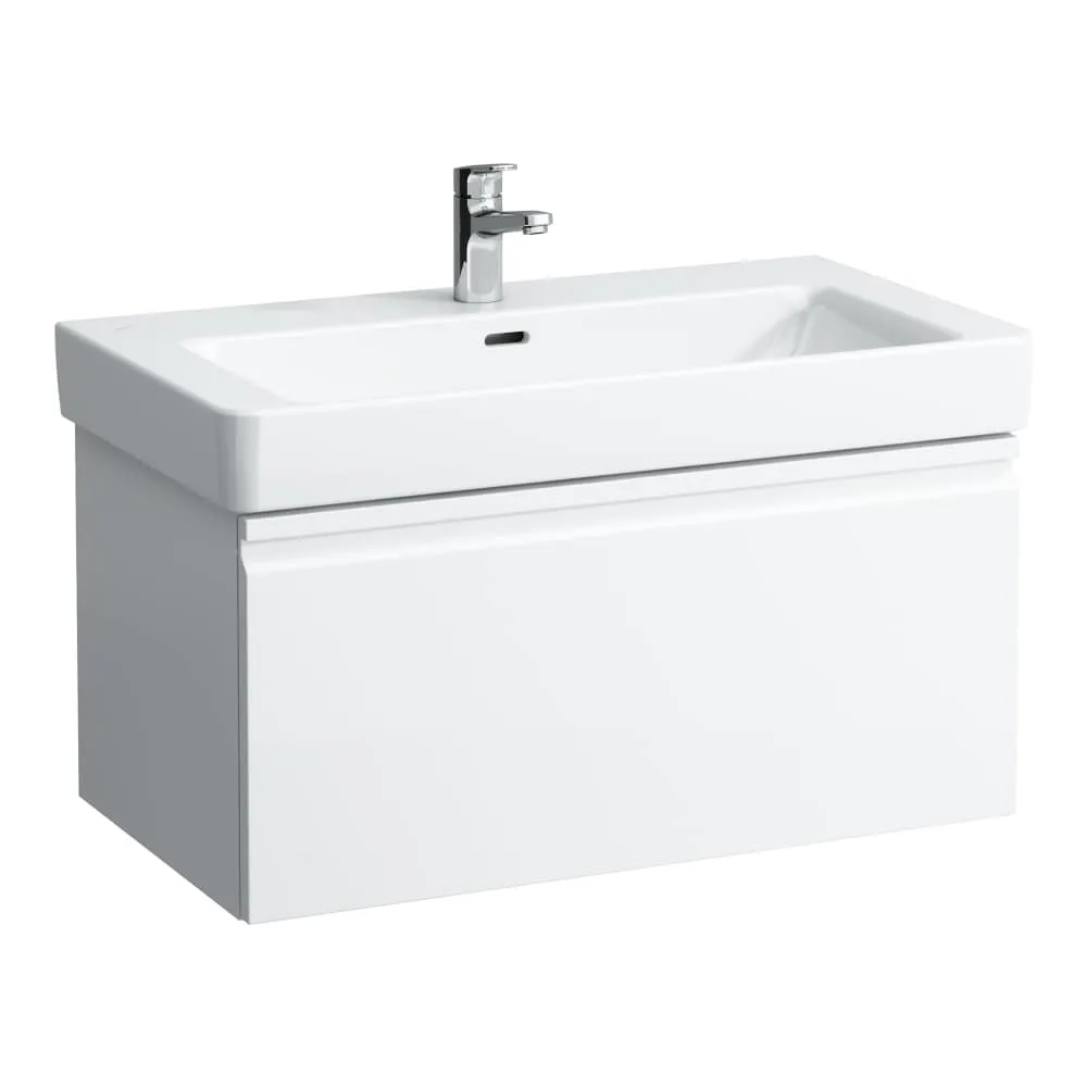 LAUFEN PRO S Skříňka pod umyvadlo a systémem softclose, pro umyvadlo H813965, se zásuvkou a vnitřní zásuvkou 810 x 450 x 390 mm #H4835020964801 - 463 - Bílá