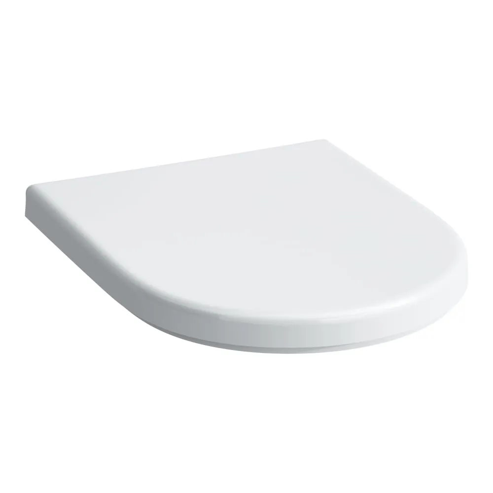 LAUFEN PRO LIBERTY Sedátko s poklopem, bezbariérové. Vhodné pro WC LAUFENpro a Moderna, zesílené panty a dorazy. 460 x 375 x 50 mm #H8989503000001 - 300 - Bílá