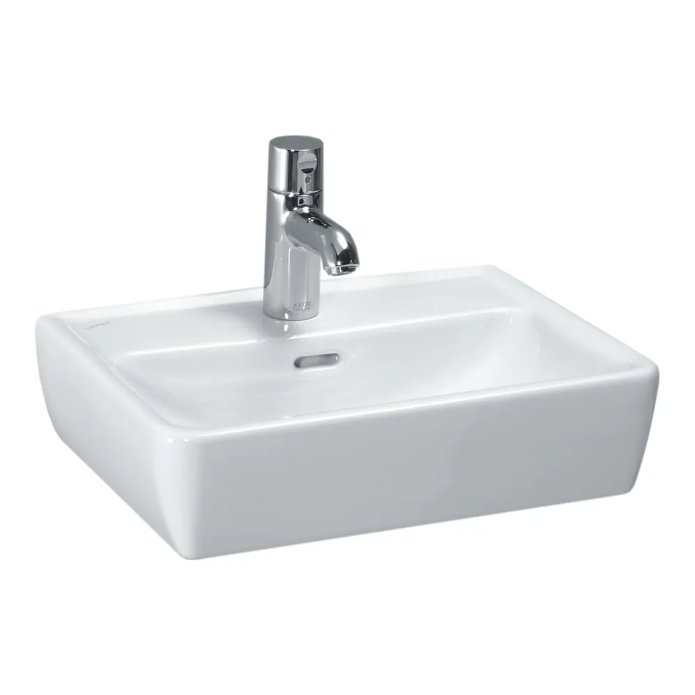 LAUFEN PRO Umyvadlová mísa, s armaturní deskou 450 x 340 x 115 mm #H8119520001091 - 000 - Bílá