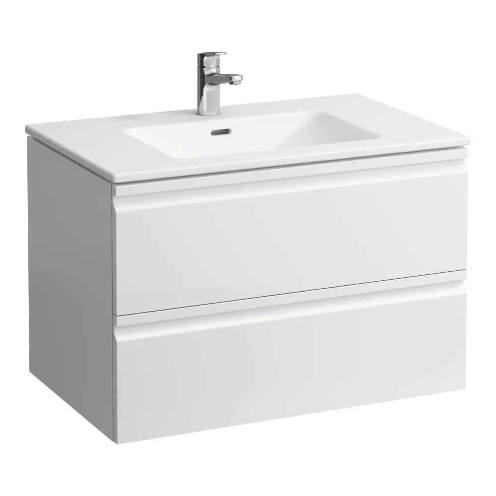LAUFEN PRO S Umyvadlo včetně skříňky se 2 zásuvkami 800 x 500 x 545 mm #H8619634791041 - 463 - Bílá