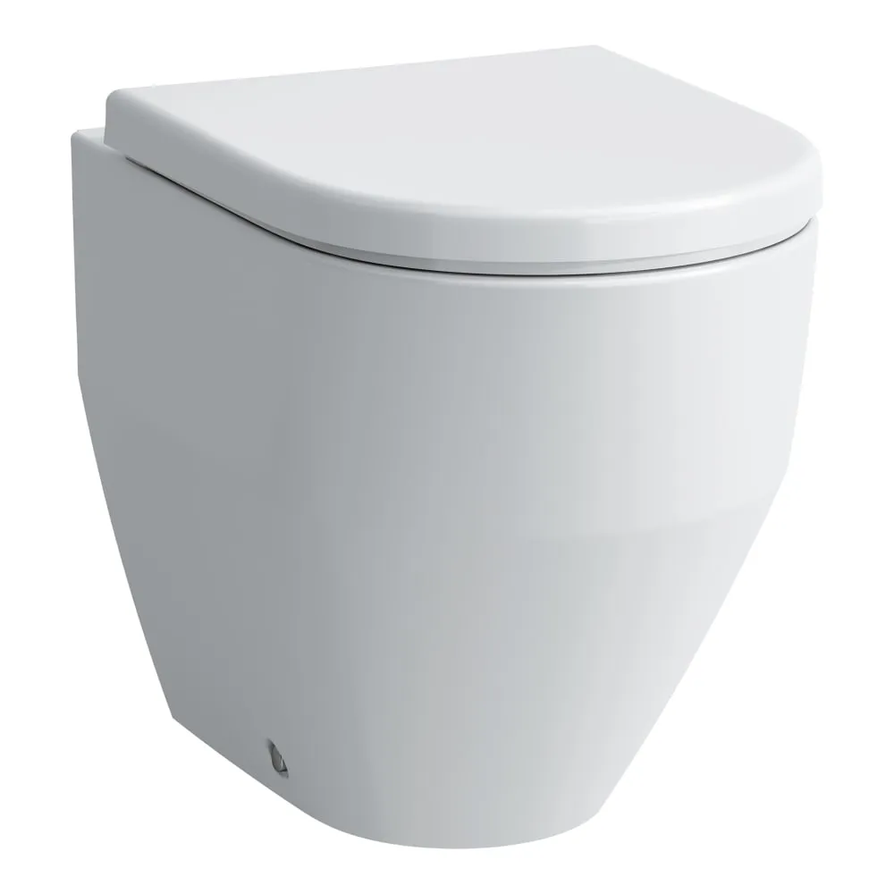 LAUFEN PRO Stojící WC rimless, hluboké splachování, VARIO odpad, 70 - 110 mm, splachování 4,5/3 l 530 x 360 x 430 mm #H822956A000001 - 000 - Bílá