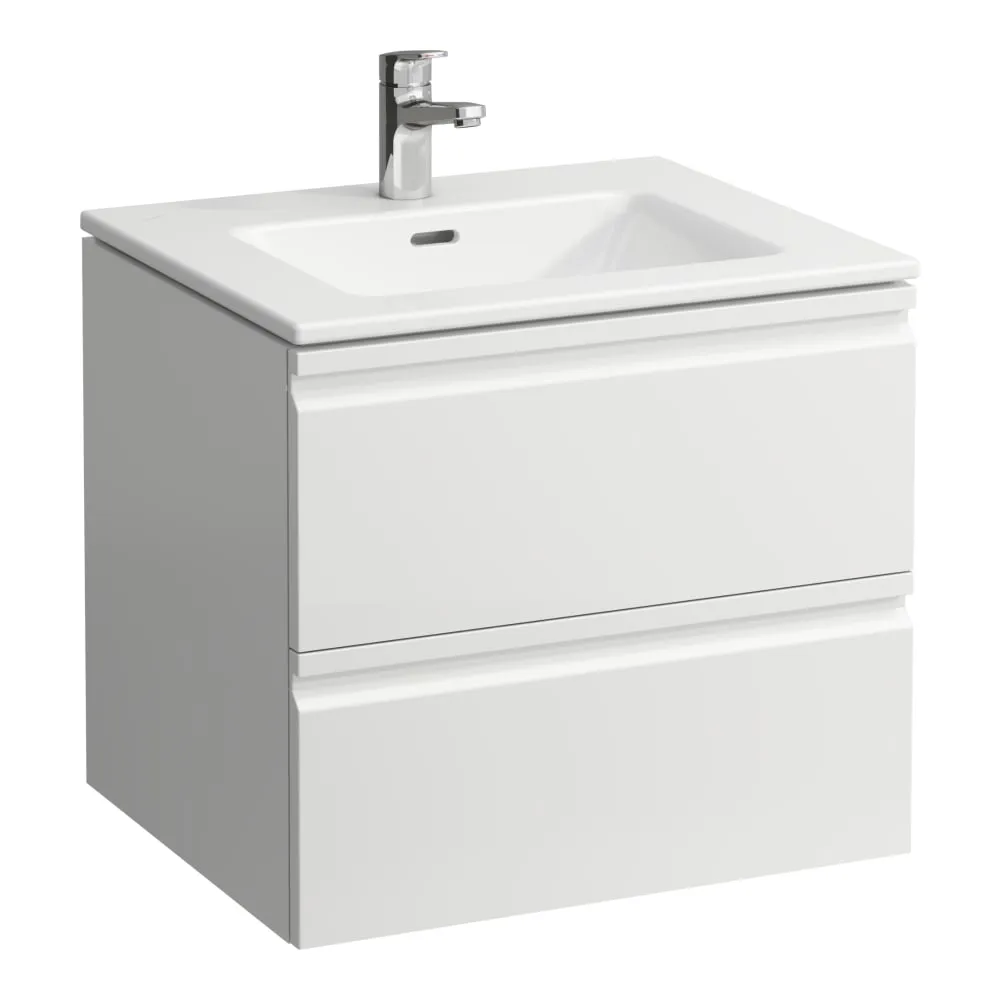 LAUFEN PRO S Umyvadlo včetně skříňky se 2 zásuvkami 600 x 500 x 545 mm #H8619614751041 - 463 - Bílá