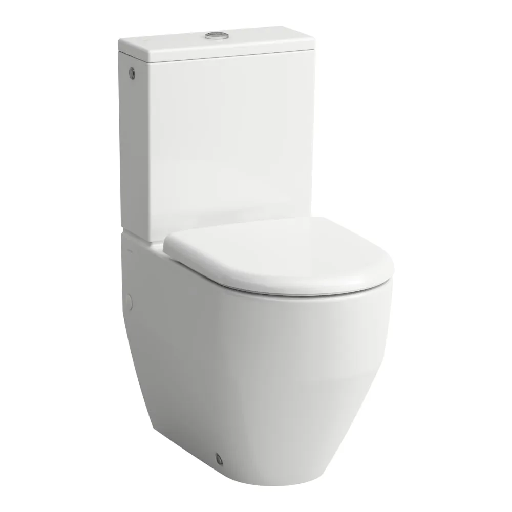 LAUFEN PRO Stojící kombinační mísa rimless, hluboké splachování, VARIO odpad, optimalizované splachování 4,5/3l 650 x 360 x 430 mm #H8259620000001