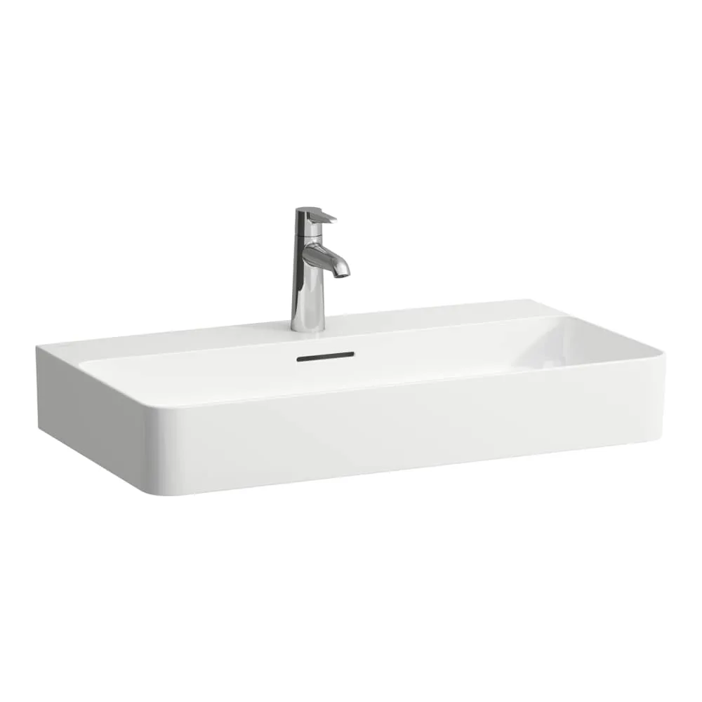 LAUFEN VAL Umyvadlo, broušená spodní část 750 x 420 x 115 mm #H8162854001091 - 000 - Bílá