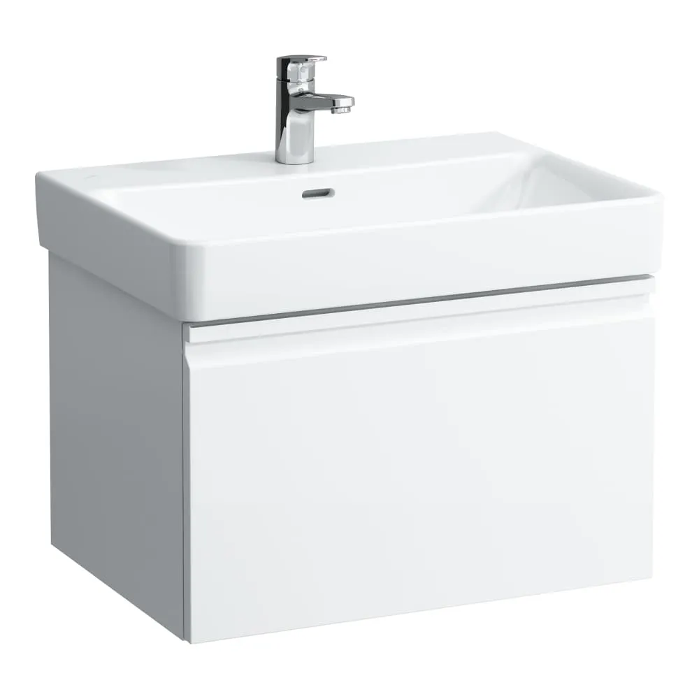 LAUFEN PRO S Skříňka pod umyvadlo a systémem softclose, pro umyvadlo H810964, se zásuvkou 615 x 450 x 395 mm #H4834210964801 - 463 - Bílá
