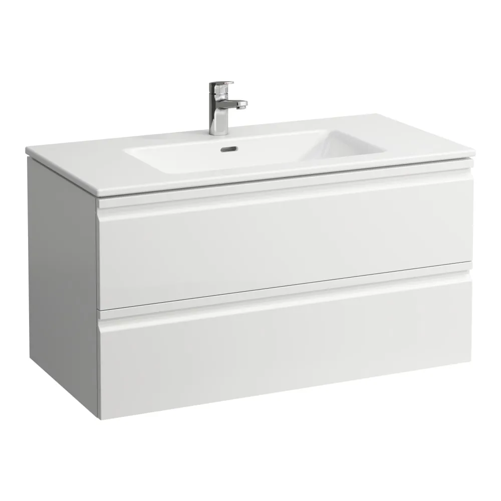 LAUFEN PRO S Umyvadlo včetně skříňky se 2 zásuvkami 1000 x 500 x 545 mm #H8619654631041 - 463 - Bílá