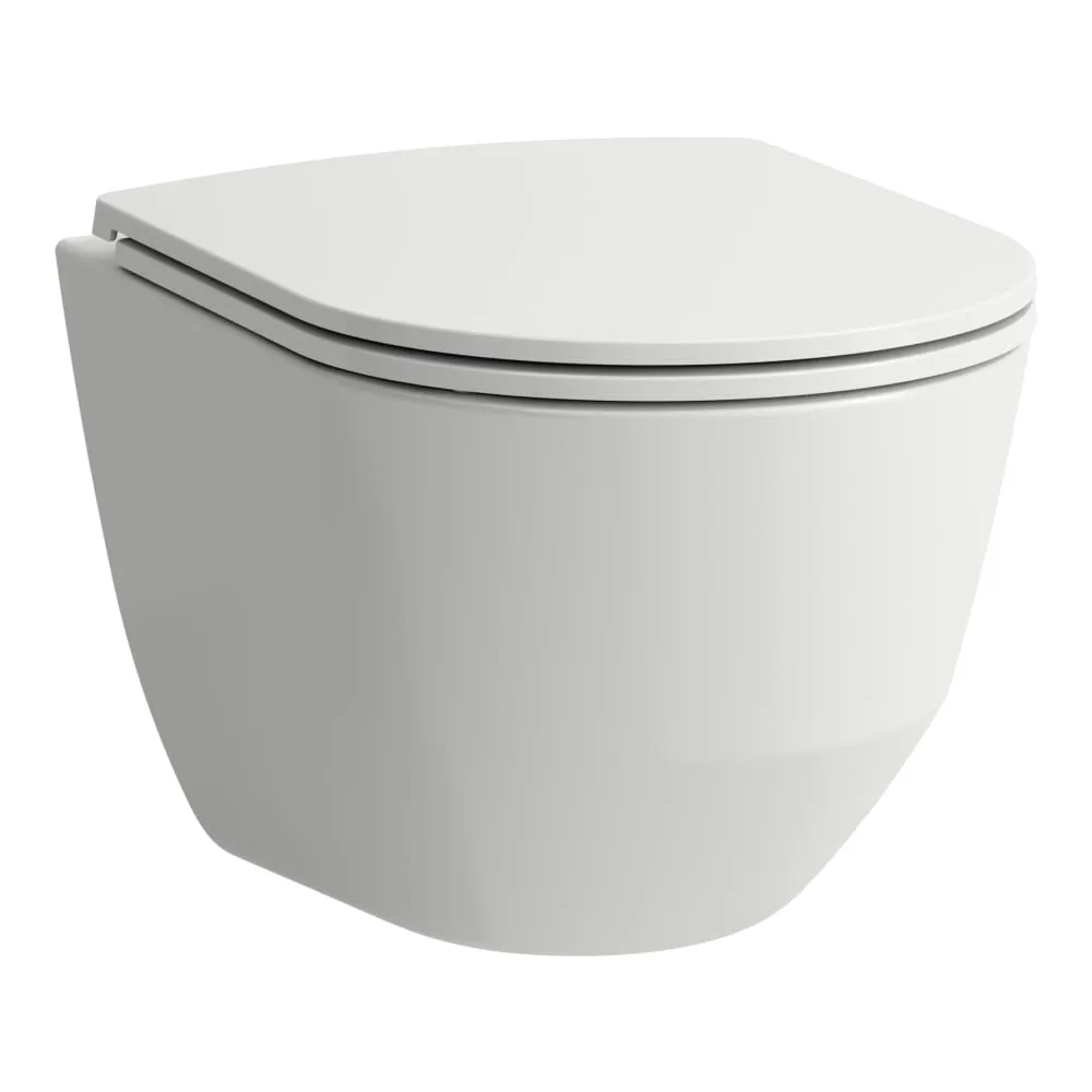 LAUFEN PRO Závěsné WC Compact, rimless, hluboké splachování 490 x 360 x 355 mm #H8209650000001 - 000 - Bílá