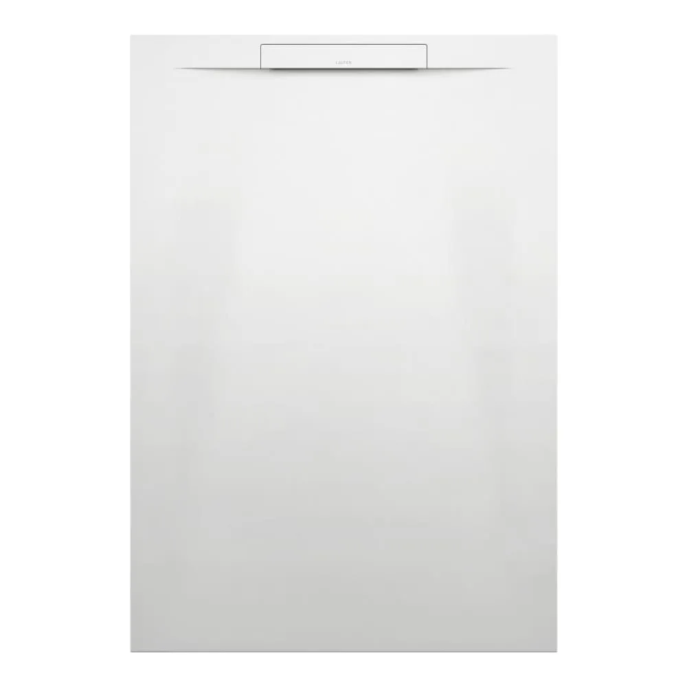 LAUFEN PRO S Sprchová vanička, obdélníková, s lineárním odtokem na kratší straně, materiál Marbond 1300 x 900 x 32 mm #H2111830780001 - 000 - Bílá