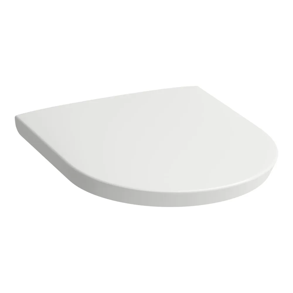 LAUFEN THE NEW CLASSIC Sedátko s poklopem, odnímatelné, zpomalovací sklápěcí systém 470 x 393 x 56 mm 000 - Bílá H8918510000001