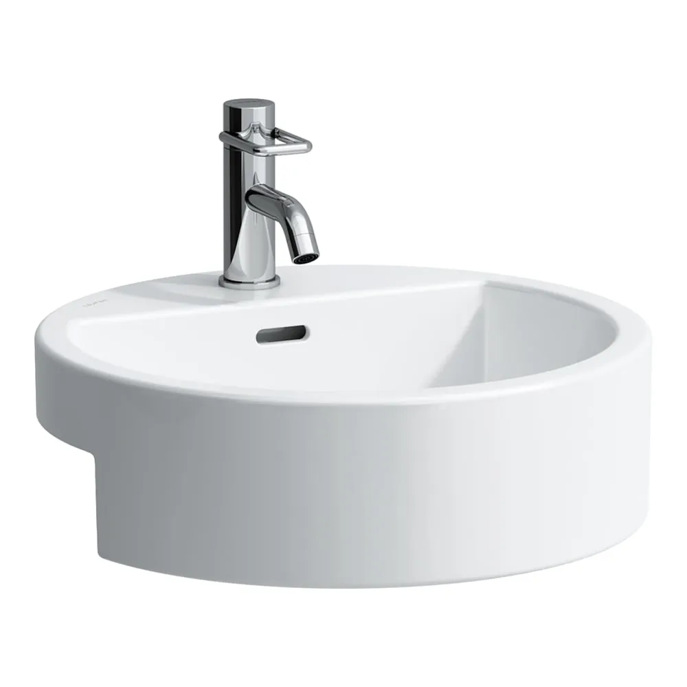 LAUFEN LIVING Polozápustné umyvadlo 460 x 460 x 155 mm H8134310001041