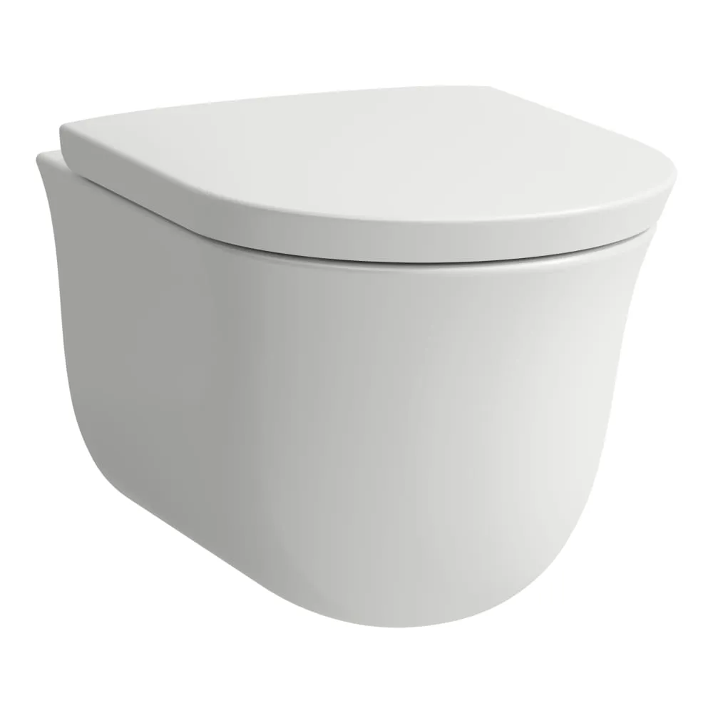 LAUFEN THE NEW CLASSIC Závěsný klozet, rimless, hluboké splachování 530 x 370 x 350 mm 000 - Bílá H8208510000001