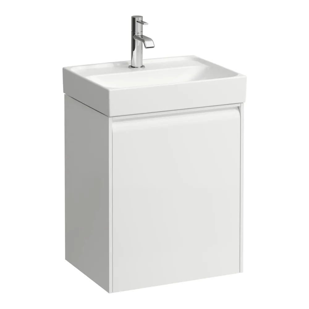 LAUFEN MEDA Skříňka pod umyvadlo, 1 dvířka, závěsy vpravo, pro umyvadlo H815111 435 x 340 x 515 mm #H4215420114651 - 260 - Bílá mat