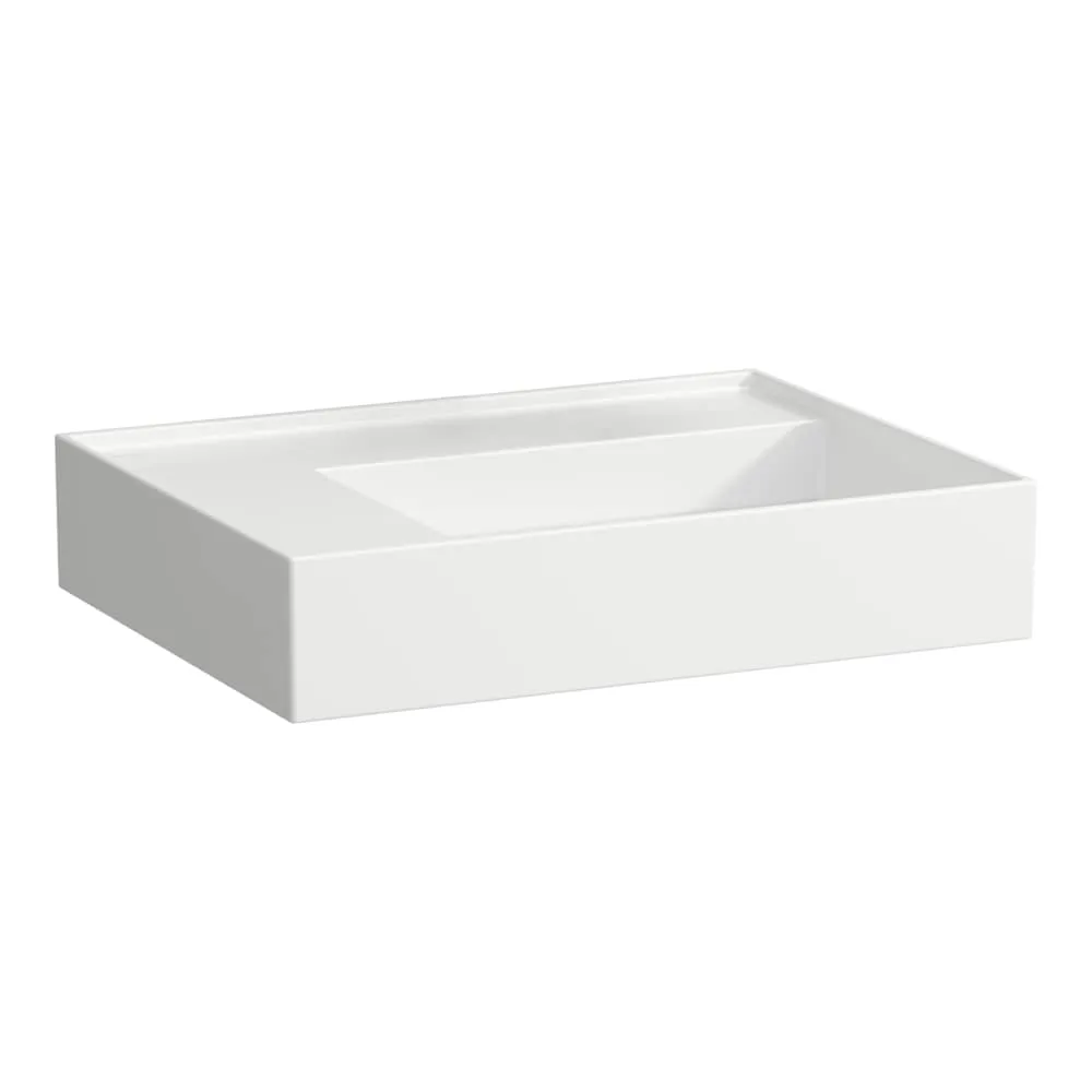 LAUFEN Kartell umyvadlo, polička vlevo 60x46x12cm #H8103350001121 - bílá