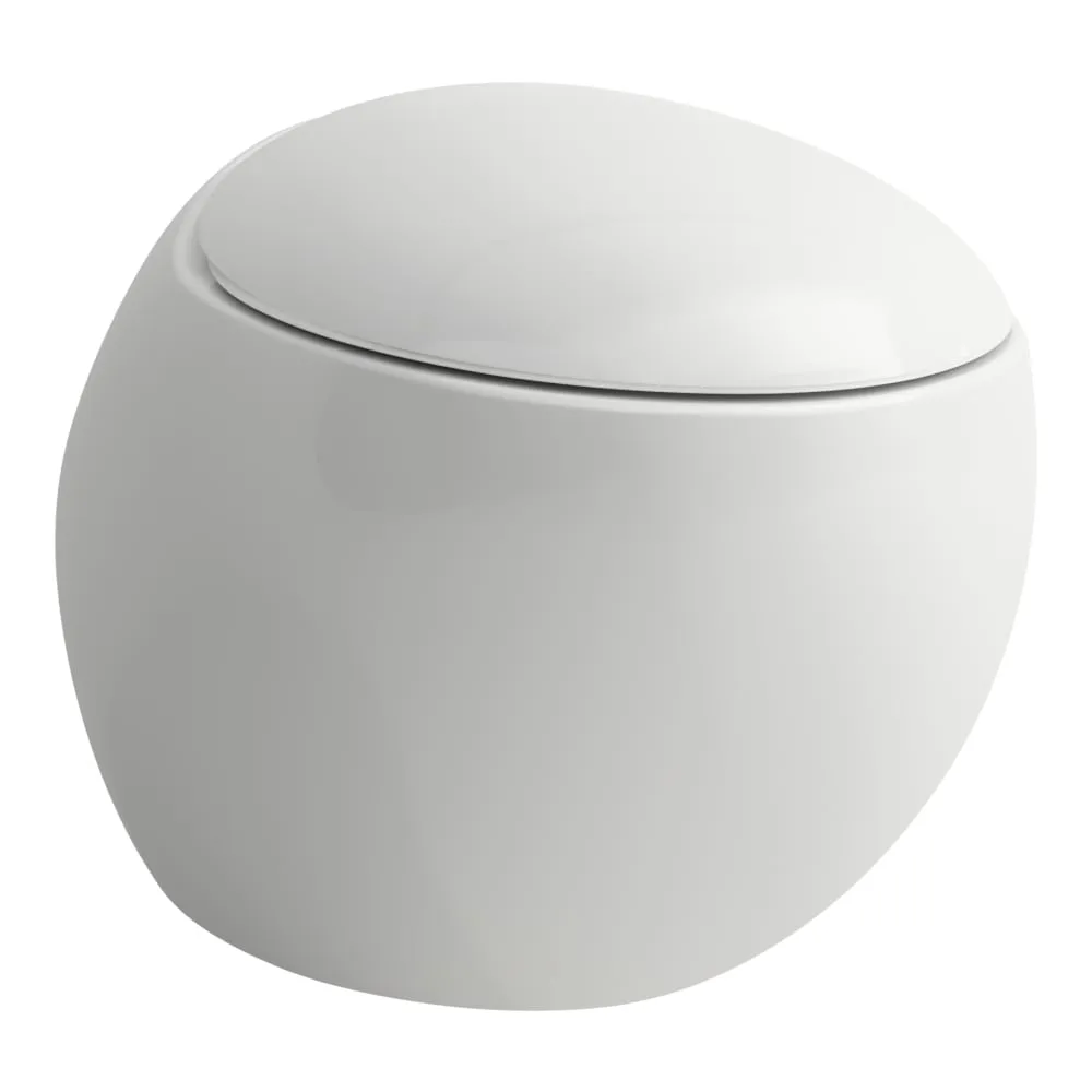 LAUFEN ILBAGNOALESSI Závěsné WC, rimless, hluboké splachování 585 x 390 x 355 mm #H8209714000001 - 400 - Bílá LCC (LAUFEN Clean Coat)