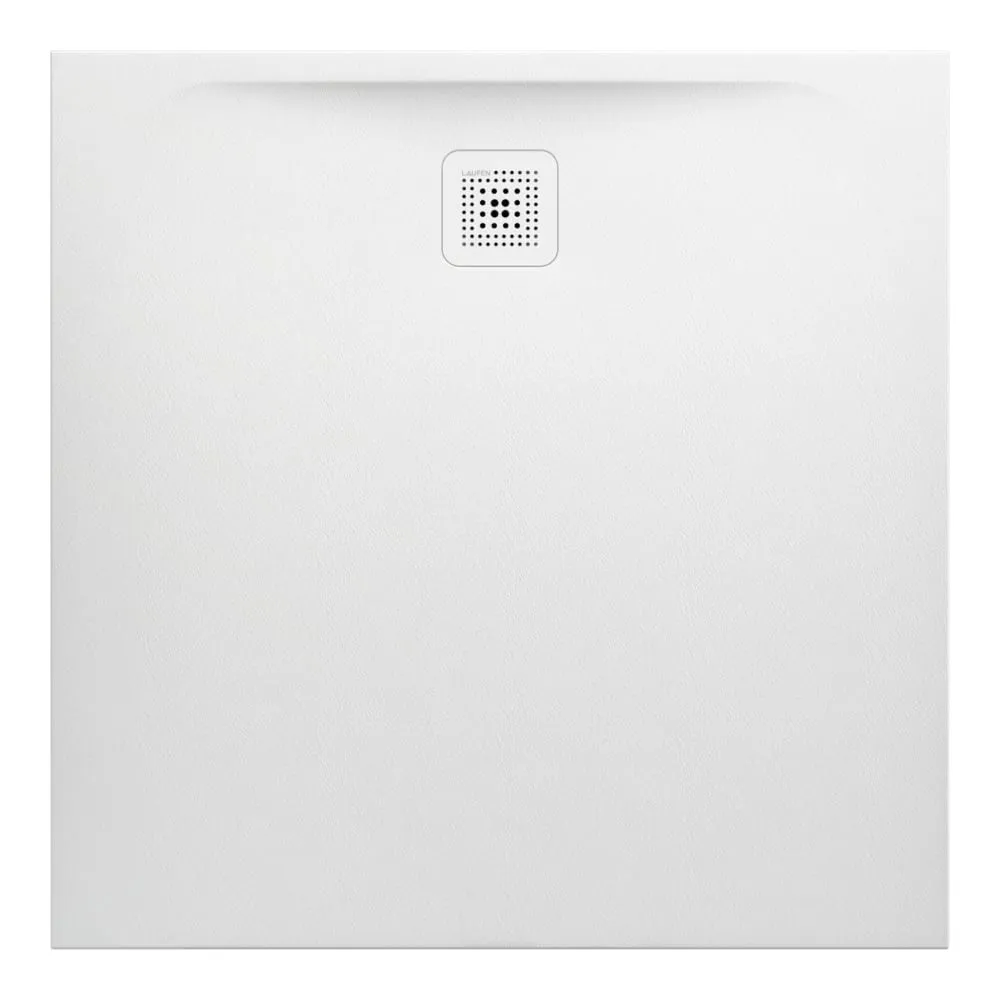 LAUFEN PRO Sprchová vanička, čtvercová, s odtokem na straně, materiál Marbond 1000 x 1000 x 33 mm #H2119520790001 - 000 - Bílá